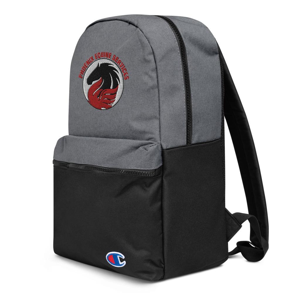 Phoenix Equestrian Logo Embroidered Champion Backpack