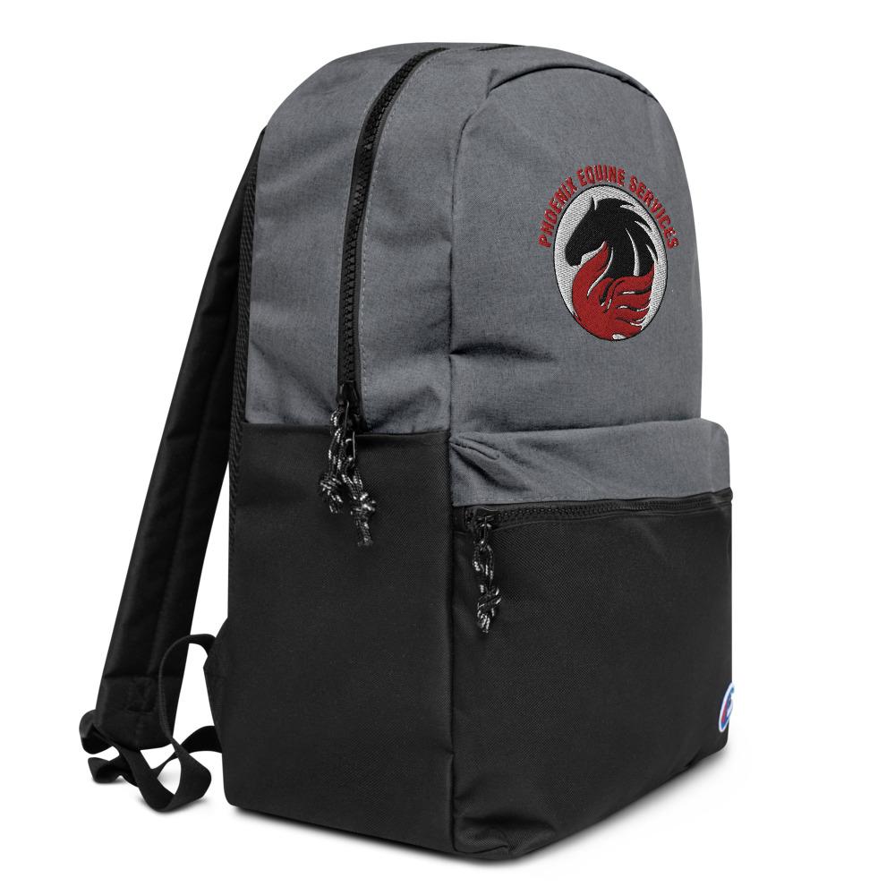 Phoenix Equestrian Logo Embroidered Champion Backpack